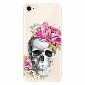 Odolné silikonové pouzdro iSaprio - Pretty Skull - iPhone 8 obraz