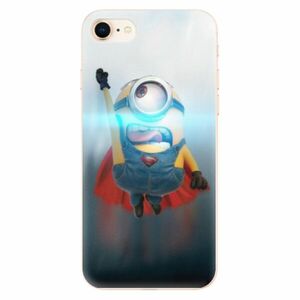 Odolné silikonové pouzdro iSaprio - Mimons Superman 02 - iPhone 8 obraz