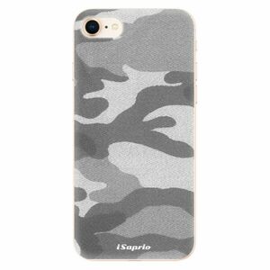 Odolné silikonové pouzdro iSaprio - Gray Camuflage 02 - iPhone 8 obraz