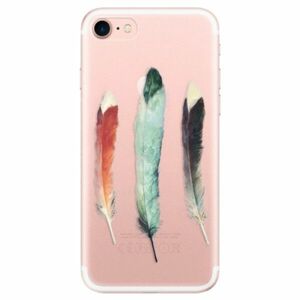 Odolné silikonové pouzdro iSaprio - Three Feathers - iPhone 7 obraz