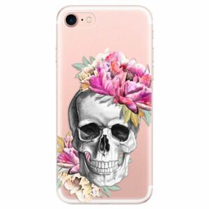 Odolné silikonové pouzdro iSaprio - Pretty Skull - iPhone 7 obraz