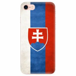 Odolné silikonové pouzdro iSaprio - Slovakia Flag - iPhone 7 obraz