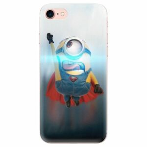 Odolné silikonové pouzdro iSaprio - Mimons Superman 02 - iPhone 7 obraz