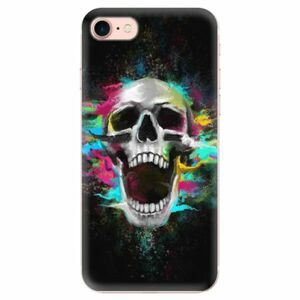 Odolné silikonové pouzdro iSaprio - Skull in Colors - iPhone 7 obraz