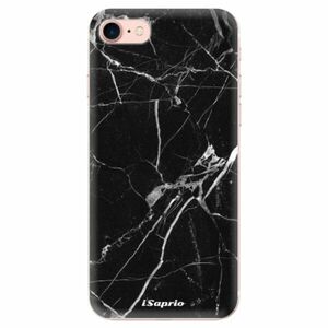 Odolné silikonové pouzdro iSaprio - Black Marble 18 - iPhone 7 obraz