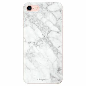 Odolné silikonové pouzdro iSaprio - SilverMarble 14 - iPhone 7 obraz