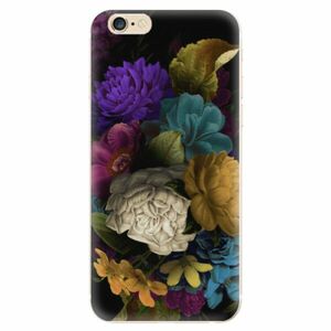 Odolné silikonové pouzdro iSaprio - Dark Flowers - iPhone 6/6S obraz