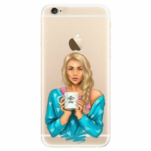 Odolné silikonové pouzdro iSaprio - Coffe Now - Blond - iPhone 6/6S obraz