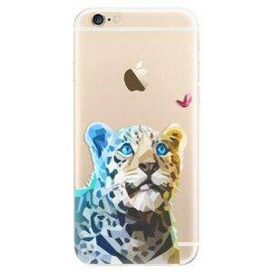 Odolné silikonové pouzdro iSaprio - Leopard With Butterfly - iPhone 6/6S obraz