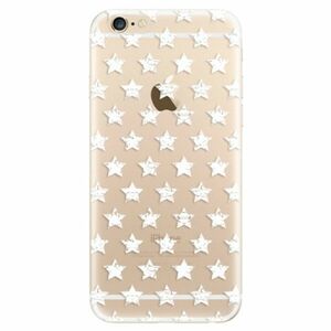 Odolné silikonové pouzdro iSaprio - Stars Pattern - white - iPhone 6/6S obraz