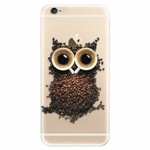 Odolné silikonové pouzdro iSaprio - Owl And Coffee - iPhone 6/6S obraz