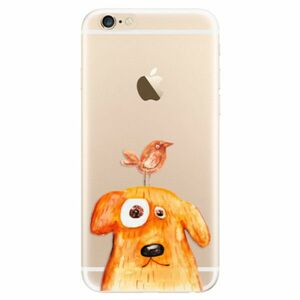 Odolné silikonové pouzdro iSaprio - Dog And Bird - iPhone 6/6S obraz
