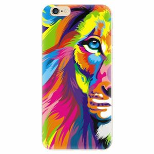 Odolné silikonové pouzdro iSaprio - Rainbow Lion - iPhone 6/6S obraz