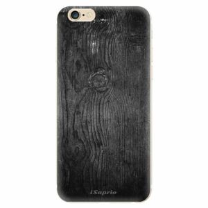 Odolné silikonové pouzdro iSaprio - Black Wood 13 - iPhone 6/6S obraz
