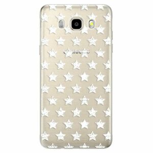 Odolné silikonové pouzdro iSaprio - Stars Pattern - white - Samsung Galaxy J5 2016 obraz