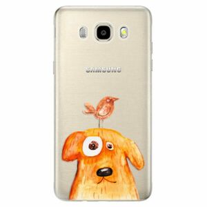 Odolné silikonové pouzdro iSaprio - Dog And Bird - Samsung Galaxy J5 2016 obraz