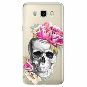 Odolné silikonové pouzdro iSaprio - Pretty Skull - Samsung Galaxy J5 2016 obraz
