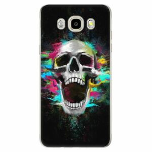 Odolné silikonové pouzdro iSaprio - Skull in Colors - Samsung Galaxy J5 2016 obraz