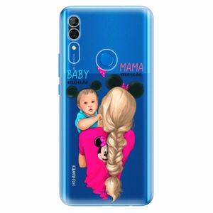 Odolné silikonové pouzdro iSaprio - Mama Mouse Blonde and Boy - Huawei P Smart Z obraz