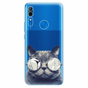 Odolné silikonové pouzdro iSaprio - Crazy Cat 01 - Huawei P Smart Z obraz