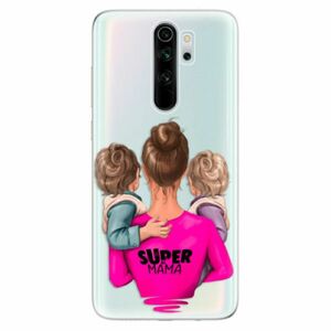 Odolné silikonové pouzdro iSaprio - Super Mama - Two Boys - Xiaomi Redmi Note 8 Pro obraz