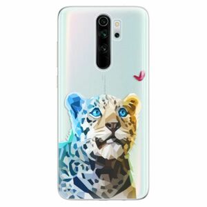 Odolné silikonové pouzdro iSaprio - Leopard With Butterfly - Xiaomi Redmi Note 8 Pro obraz
