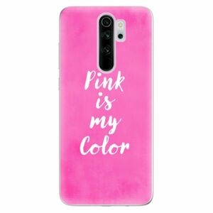 Odolné silikonové pouzdro iSaprio - Pink is my color - Xiaomi Redmi Note 8 Pro obraz
