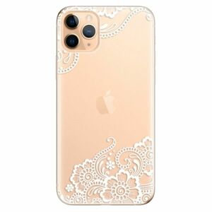 Odolné silikonové pouzdro iSaprio - White Lace 02 - iPhone 11 Pro Max obraz