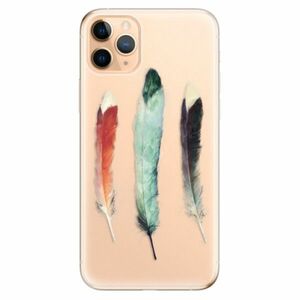 Odolné silikonové pouzdro iSaprio - Three Feathers - iPhone 11 Pro Max obraz