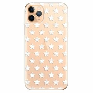 Odolné silikonové pouzdro iSaprio - Stars Pattern - white - iPhone 11 Pro Max obraz