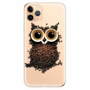 Odolné silikonové pouzdro iSaprio - Owl And Coffee - iPhone 11 Pro Max obraz