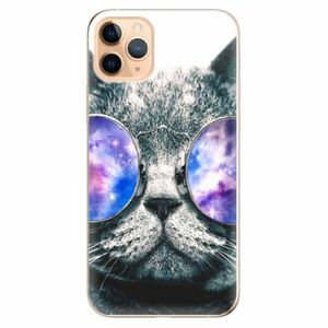 Odolné silikonové pouzdro iSaprio - Galaxy Cat - iPhone 11 Pro Max obraz
