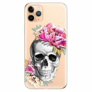 Odolné silikonové pouzdro iSaprio - Pretty Skull - iPhone 11 Pro Max obraz