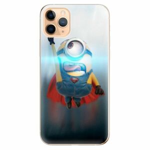 Odolné silikonové pouzdro iSaprio - Mimons Superman 02 - iPhone 11 Pro Max obraz