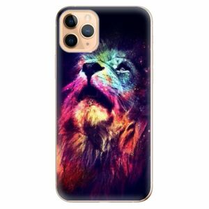 Odolné silikonové pouzdro iSaprio - Lion in Colors - iPhone 11 Pro Max obraz