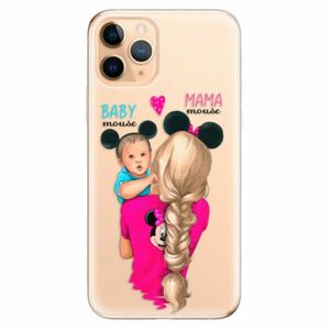 Odolné silikonové pouzdro iSaprio - Mama Mouse Blonde and Boy - iPhone 11 Pro obraz