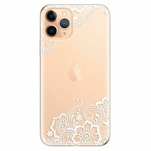 Odolné silikonové pouzdro iSaprio - White Lace 02 - iPhone 11 Pro obraz