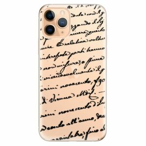 Odolné silikonové pouzdro iSaprio - Handwriting 01 - black - iPhone 11 Pro obraz
