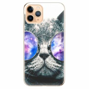 Odolné silikonové pouzdro iSaprio - Galaxy Cat - iPhone 11 Pro obraz