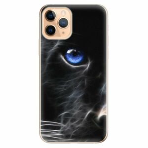 Odolné silikonové pouzdro iSaprio - Black Puma - iPhone 11 Pro obraz
