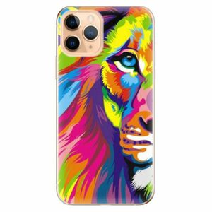 Odolné silikonové pouzdro iSaprio - Rainbow Lion - iPhone 11 Pro obraz