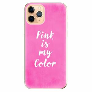 Odolné silikonové pouzdro iSaprio - Pink is my color - iPhone 11 Pro obraz