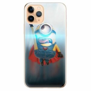 Odolné silikonové pouzdro iSaprio - Mimons Superman 02 - iPhone 11 Pro obraz