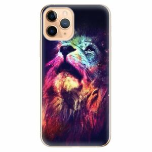 Odolné silikonové pouzdro iSaprio - Lion in Colors - iPhone 11 Pro obraz