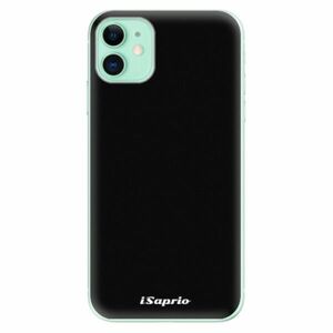 Odolné silikonové pouzdro iSaprio - 4Pure - černý - iPhone 11 obraz