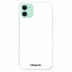 Odolné silikonové pouzdro iSaprio - 4Pure - bílý - iPhone 11 obraz