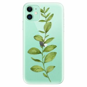 Odolné silikonové pouzdro iSaprio - Green Plant 01 - iPhone 11 obraz