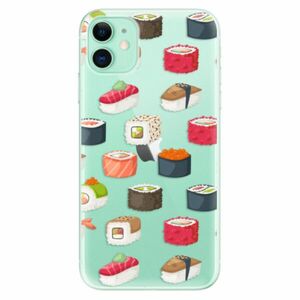 Odolné silikonové pouzdro iSaprio - Sushi Pattern - iPhone 11 obraz