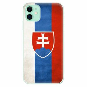 Odolné silikonové pouzdro iSaprio - Slovakia Flag - iPhone 11 obraz