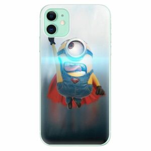 Odolné silikonové pouzdro iSaprio - Mimons Superman 02 - iPhone 11 obraz